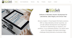Desktop Screenshot of bgasoft.com