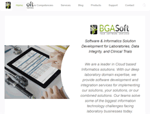 Tablet Screenshot of bgasoft.com
